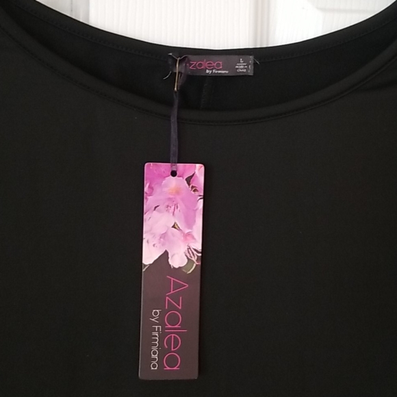Black Crop Top Azalea by Firmiana NWT - Picture 2 of 9